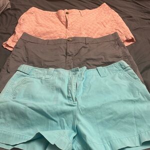 3 pair of shorts